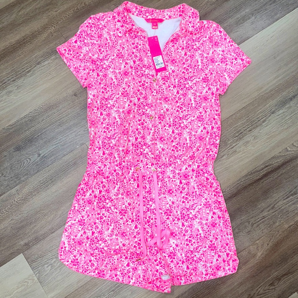 Sold NWT Lilly Pulitzer Jorgie romper in Invest a gator Medium